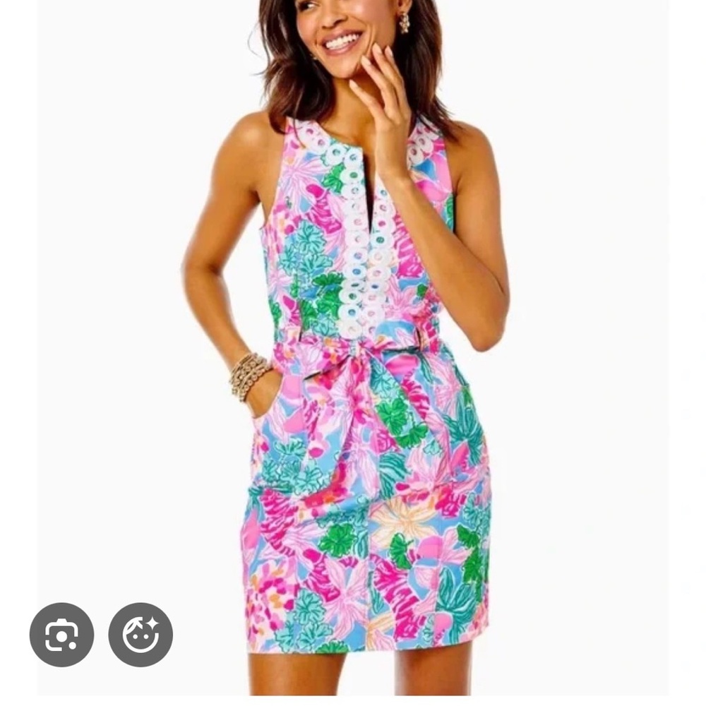 NWT Lilly Pulitzer Guliana Stretch Shift Dress